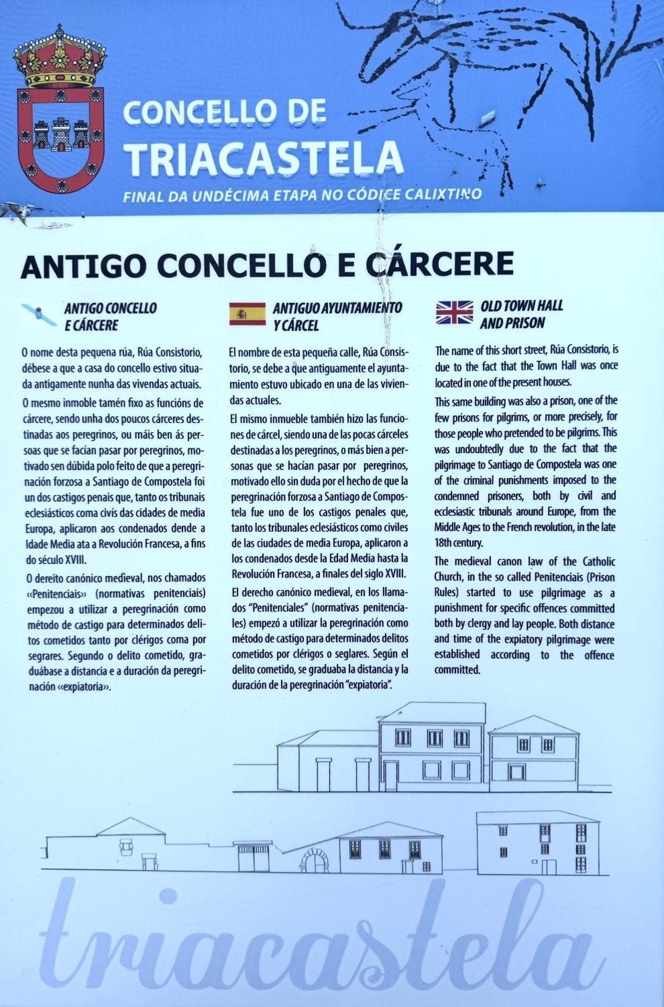 Complexo Xacobeo Hotel Triacastela Bagian luar foto